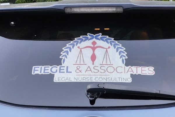 Our first conference using the new legalfiegel.com car sticker!